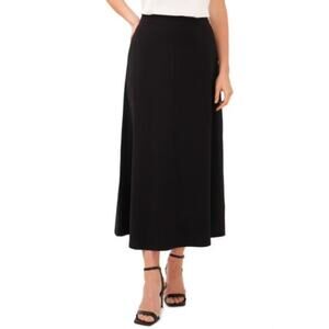 Halogen A-Line Midi Skirt in Color Black 34-35" waist. New without Tag